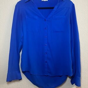 Express Portofino Shirt | Royal Blue | XS
